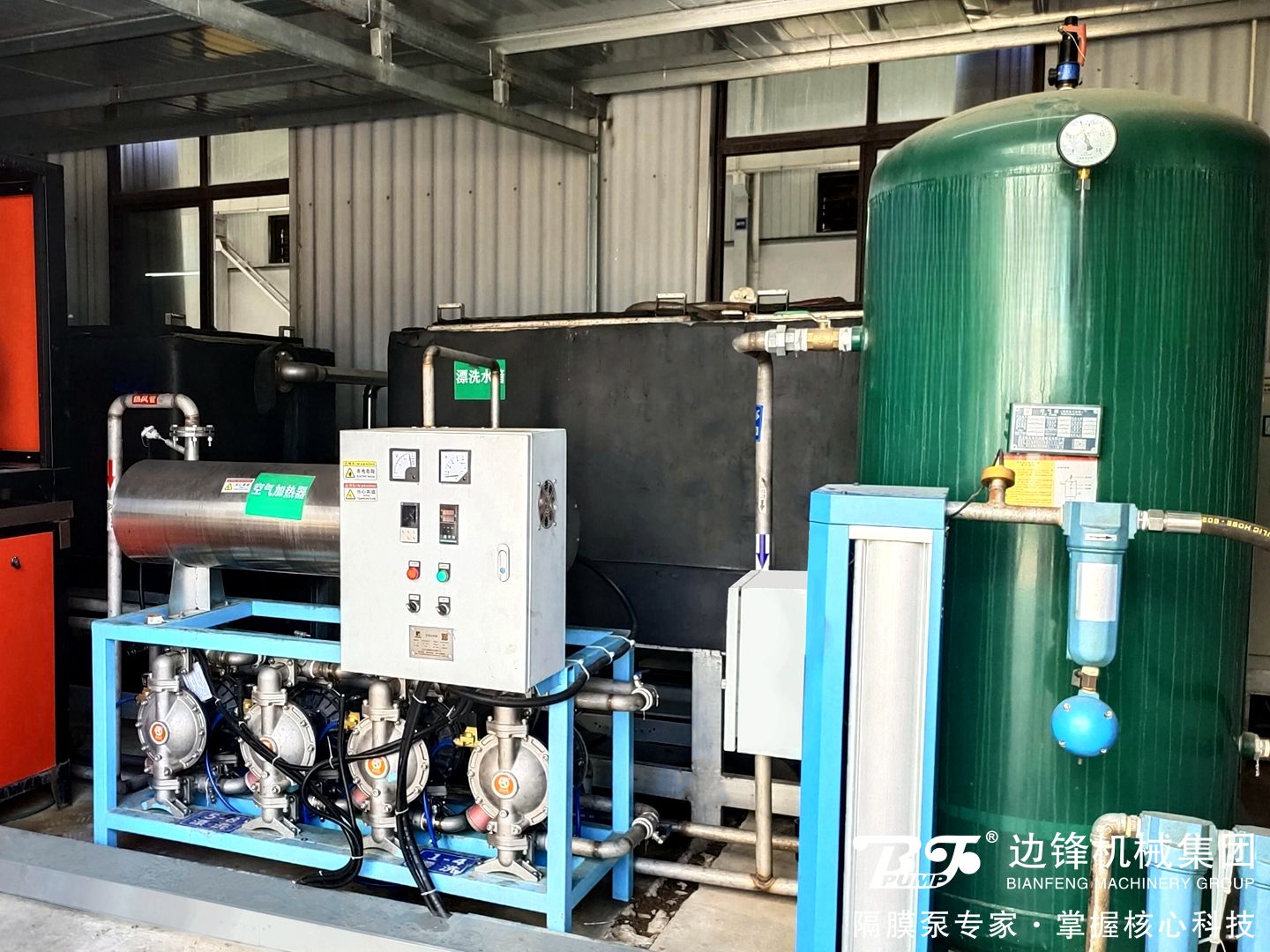 邊鋒大流量隔膜泵高壓輸送方案，為工業(yè)設(shè)備清洗排憂(yōu)解難