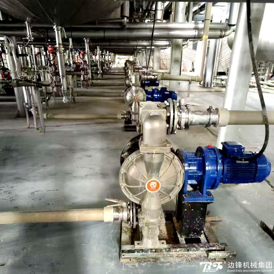 邊鋒機(jī)械集團(tuán)BFD電動隔膜泵磷酸鐵鋰客戶案例